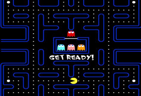 Pacman is simply just a matter of racking up as many points as you can without dying. . Pacman online unblocked